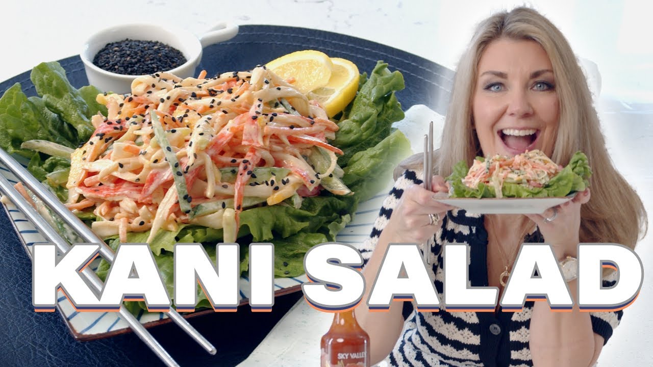 Japanese Kani Salad, or Surimi Crab Stick Salad, is Light, Delicious ...