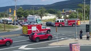 SJRFD Rescue 2 Responding and arriving on Scene of a RTA