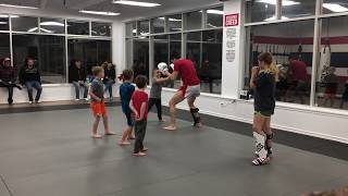 BOSS Little Nak Muays (Kids Muay Thai) Class with Kru Yuki