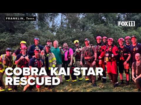 'There was mercy here': 'Cobra Kai' star Martin Kove rescued from Tennessee flash flood