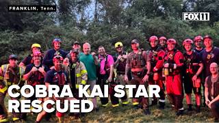 There was mercy here Cobra Kai star Martin Kove rescued from Tennessee flash flood