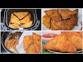 5 minutes creamy chicken triangle 2 ways deep fried and airfryer  chicken patties recipe for iftar