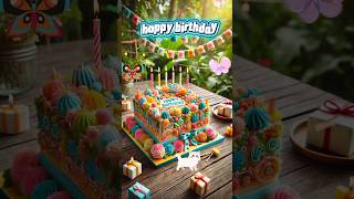 HAPPY BIRTHDAY TO YOU #birthdaysong #birthdaycake #cute #viralshort