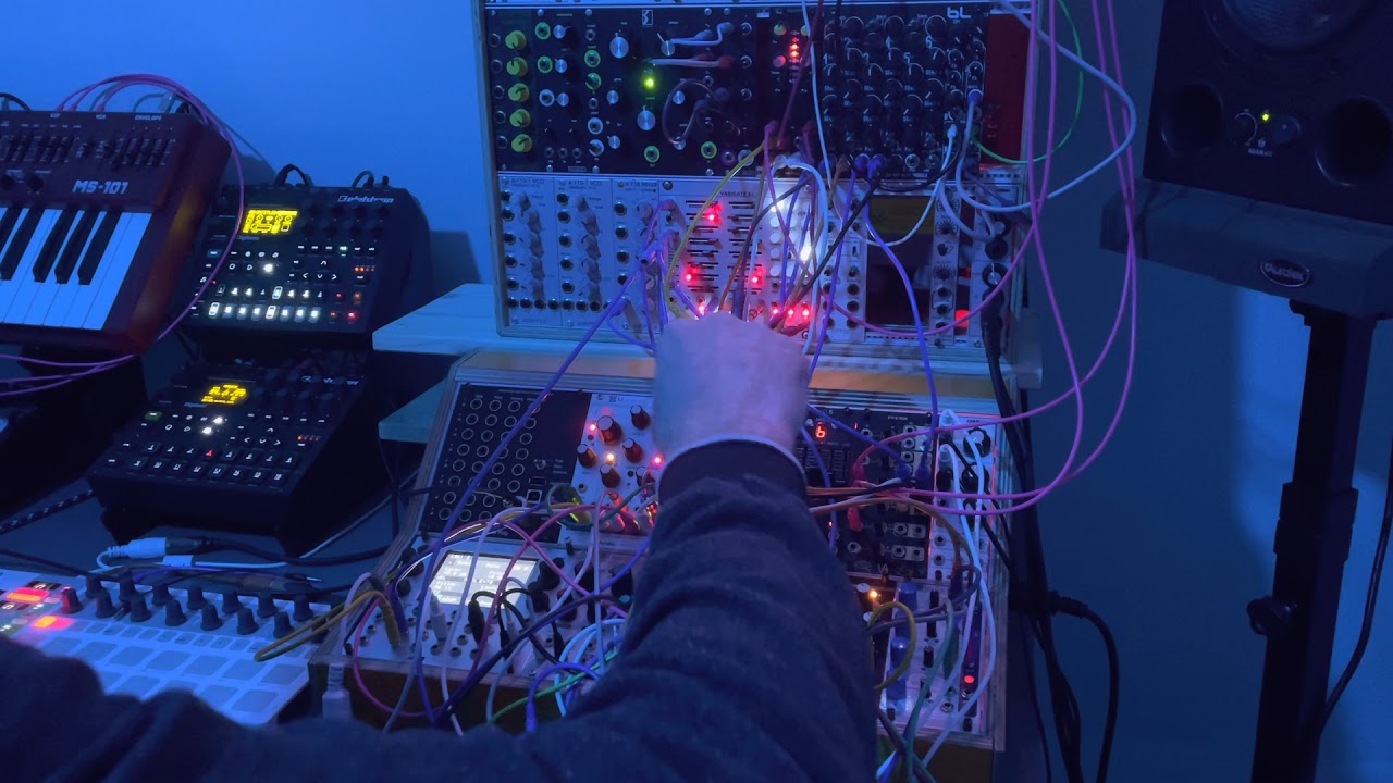 Modular eurorack drone workout👽 YouTube