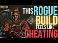 This broken rogue build feels like cheating  dark and darker