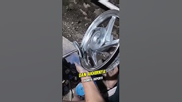 Thumbnail of Poles velg motor bisa jadi sekeren ini ya #youtubeshorts