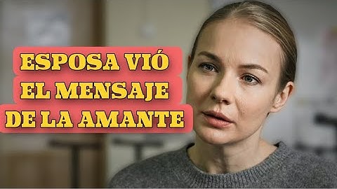 ESPOSA VIÓ EL MENSAJE DE LA AMANTE | EN RUTA DE DESTRUCCIÓN | Series y novelas