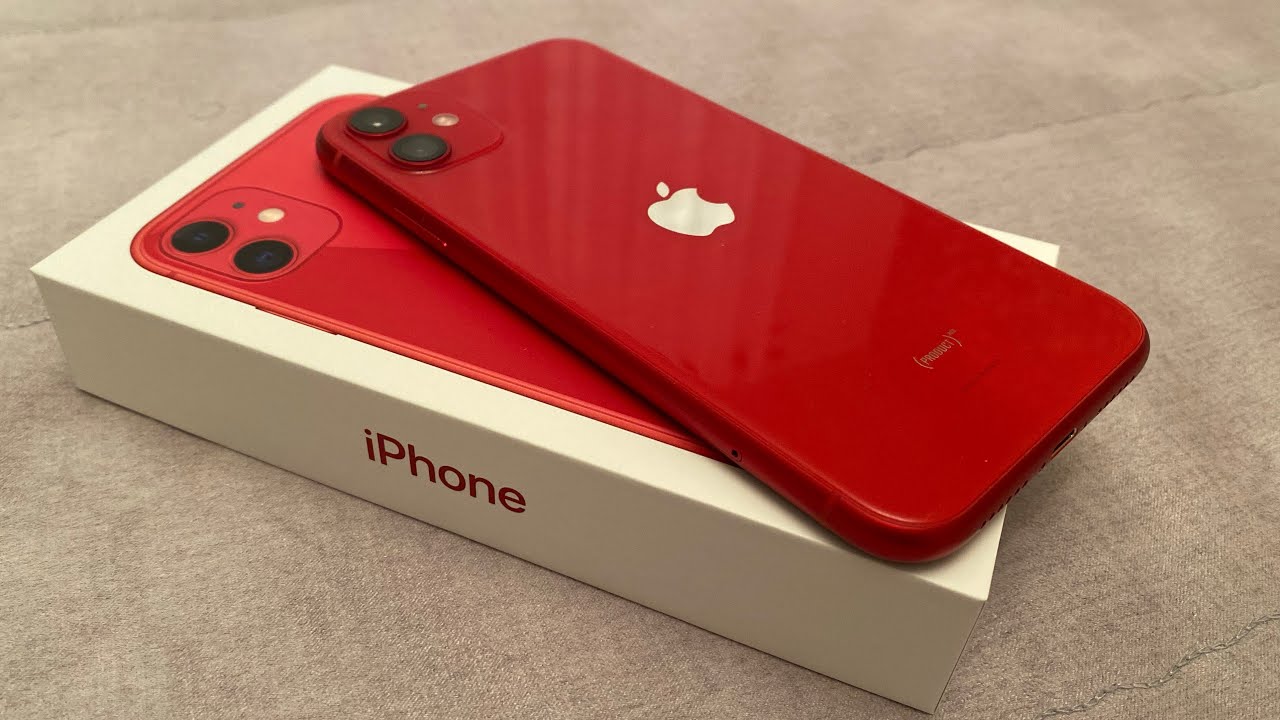 Galera o que vocês acharam desse iPhone 11 vermelho ? - YouTube