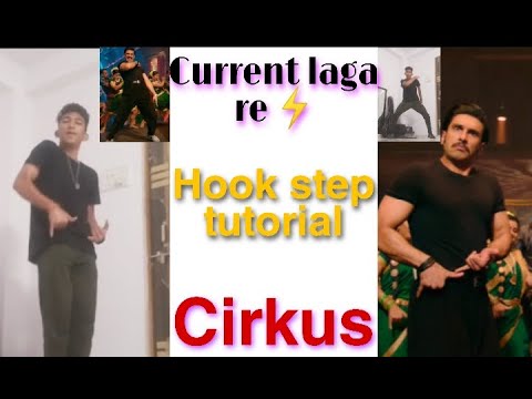 Current laga re Hook step tutorial | Cirkus | Ranveer Singh | Dance In Veins