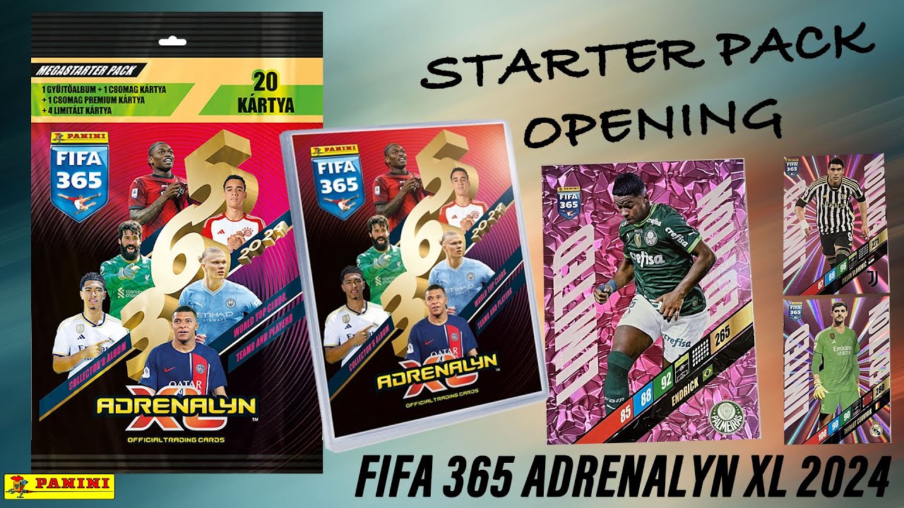 Mega Starter Pack opening⎥Panini FIFA 365 Adrenalyn XL 2024 