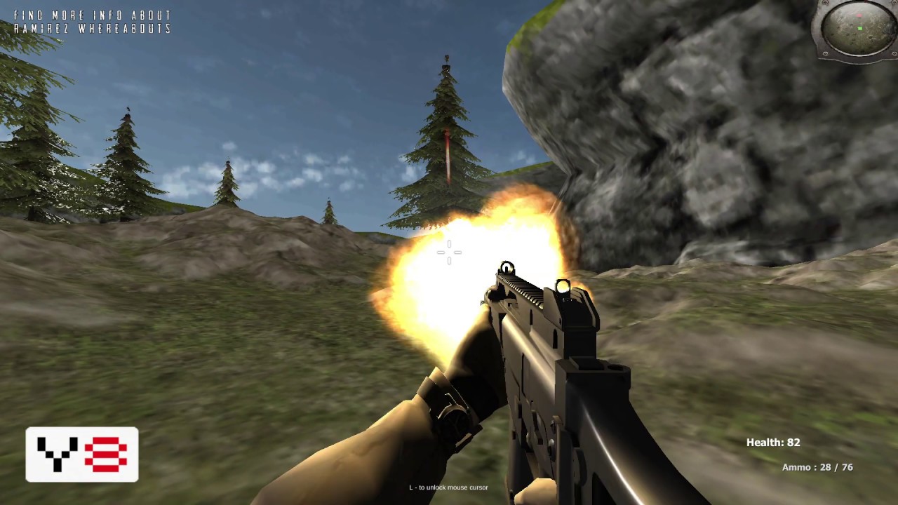 FPS AGENCY FOREST GAME (flash game)