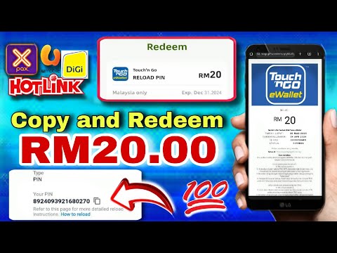 TNG FREE !! dapat CLAIM RM20 reload pin TNG eWallet percuma ( 2024 )