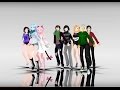 [MMD] Follow the leader | aphmau characters