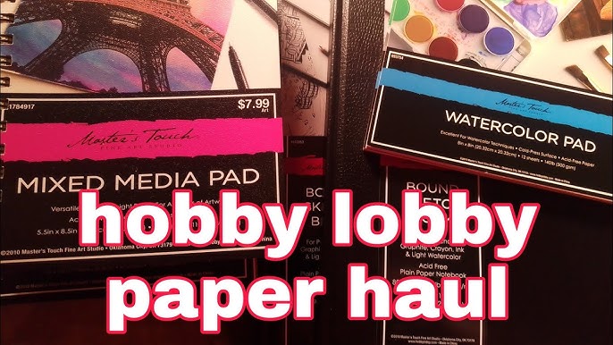 Master's Touch Mixed Media Paper Pad, Hobby Lobby