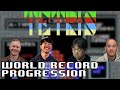 World Record Progression of NES Tetris