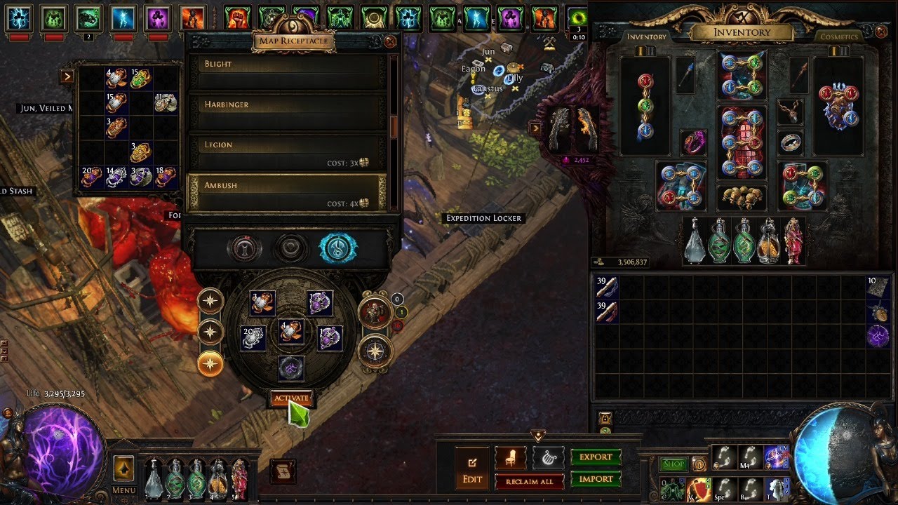 [POE 3.27] Penance Brand Elementalist , T17 2xNemesis Scarab Farm , Aoe Explosions ,160% Item Rarity