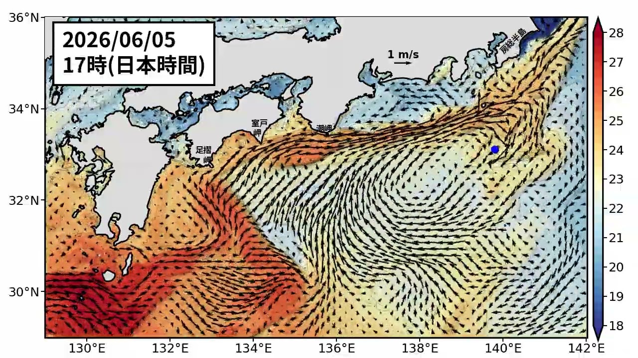 2026年6月17日までの黒潮「短期」予測 (2026年5月28日発表) – 黒潮親潮