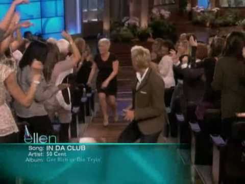 Ellen Surprise Birthday - P!nk and Ellen are dancing to 50Cent's 'In Da ...