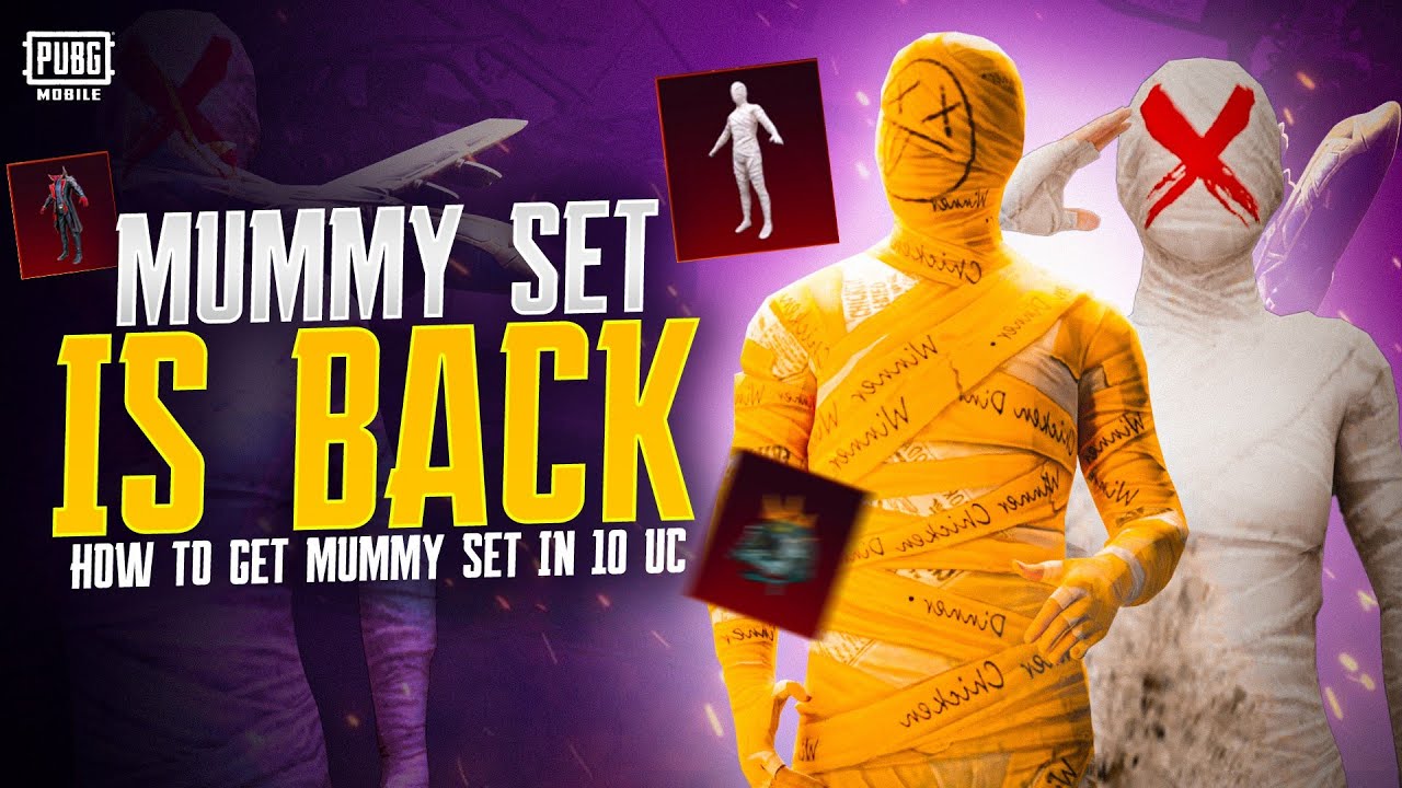 Mummy Set Crate Opening 🔥 | Luckiest Crate Opening | Pubg Mobile