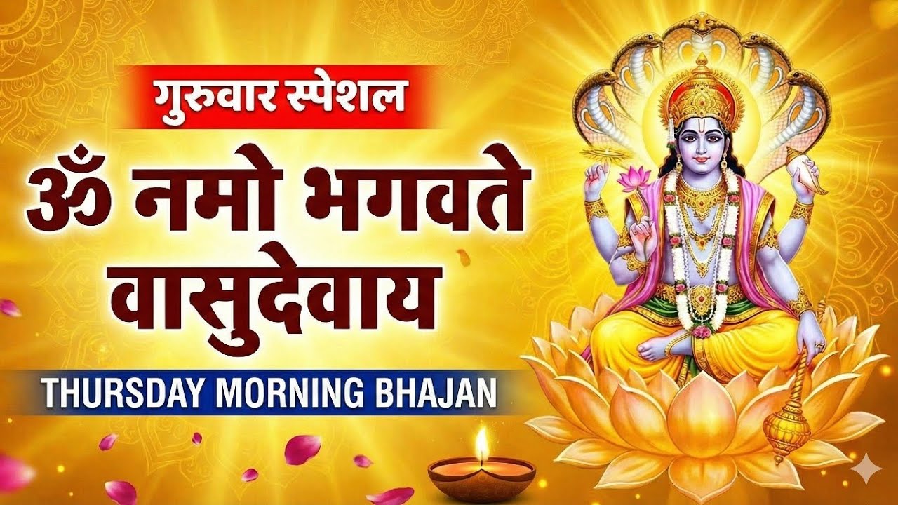 ॐ नमो भगवते वासुदेवाय | Thursday Special Bhajan