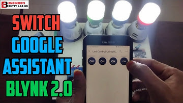 হোম অটোমেশন সিস্টেম | Home Automation Using Google Assistant, Blynk app & Manual Switch |