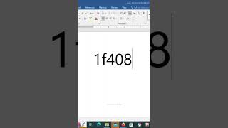 How to insert cat symbol in MS Word