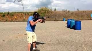 MP5 full auto mag dump
