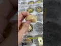 AMERDECO DESIGN2891 brushed gold cabinet knobs💛