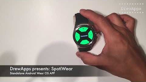 Android Wear SpotiWear