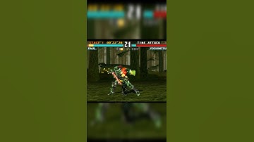Yoshimitsu secret move that no oneknew how they did it in Tekken 3