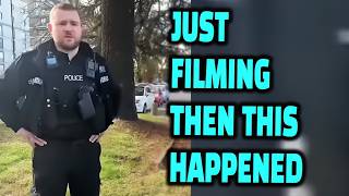 “You Can’t Film Here!” — UK Police Detain Auditor Without Cause!