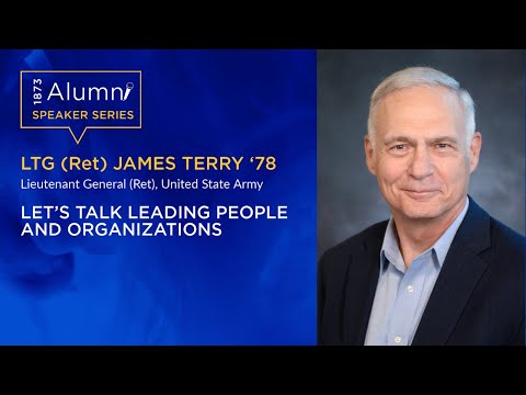 1873 Alumni Speaker Series with LTG (Ret) James Terry '78