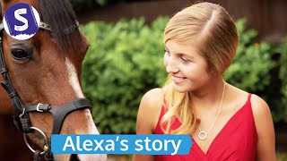 Alexa's inspirational story - young stroke survivor