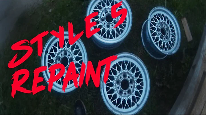 BMW Style 5 Wheel Repainting pt.1