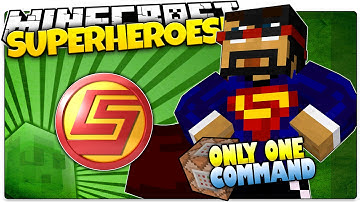 Minecraft | How To Be A Superhero! | CAPTAINSPARKLEZ | Only One Command (One Command Creation)