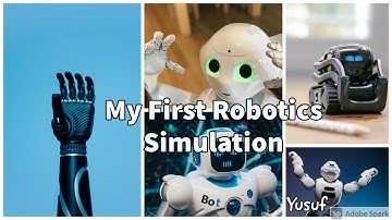My first robotics simulation.