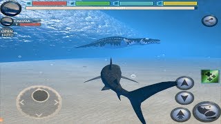 Furious Great White Shark VS Angry Prehistoric Mosasaurus, Ultimate Shark Simulator screenshot 5