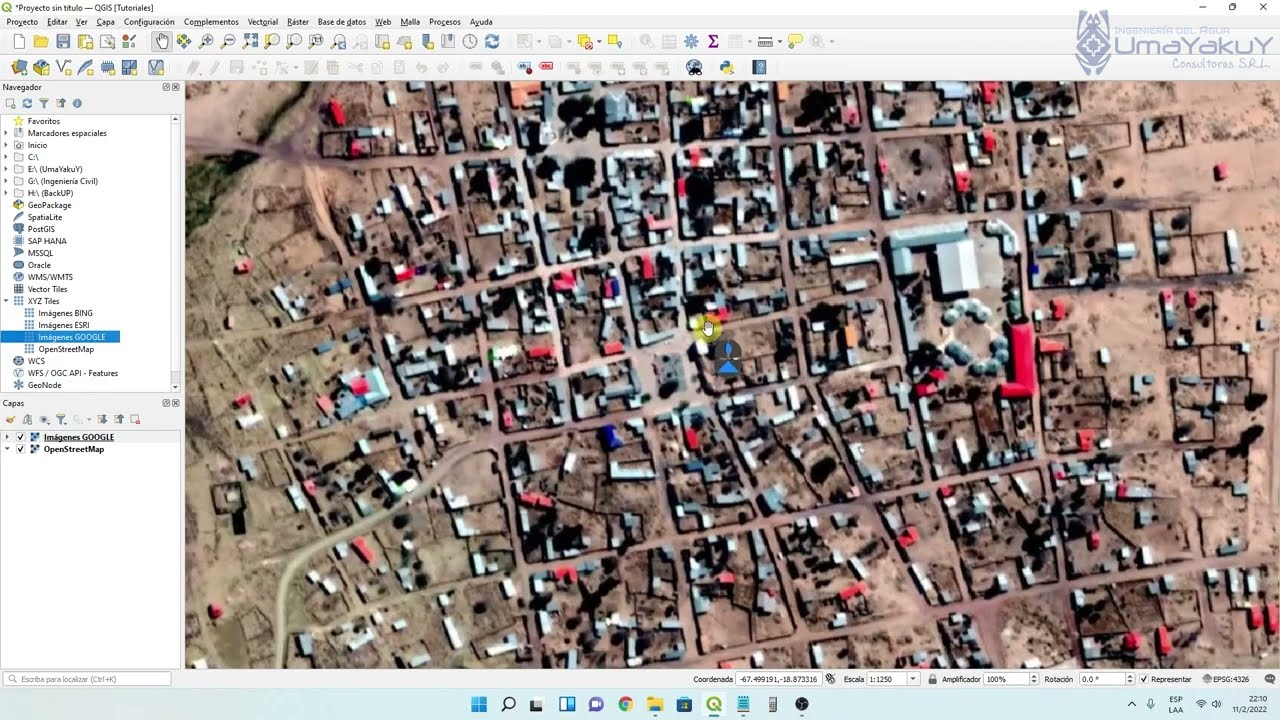 Como Descargar imágenes satelitales (Google, Bing, ESRI) con QGIS 2022