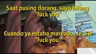 Video thumbnail of "Mamberroi enojado SUB ESPAÑOL (Letra/Lyrics)"