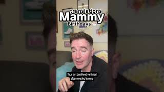 Irish Mothers On Birthdays #funnyshorts #funny #irish #mothers