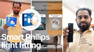 how to smart panel light & Phillips light ⚡️💡 Smart Led Ceiling Lights