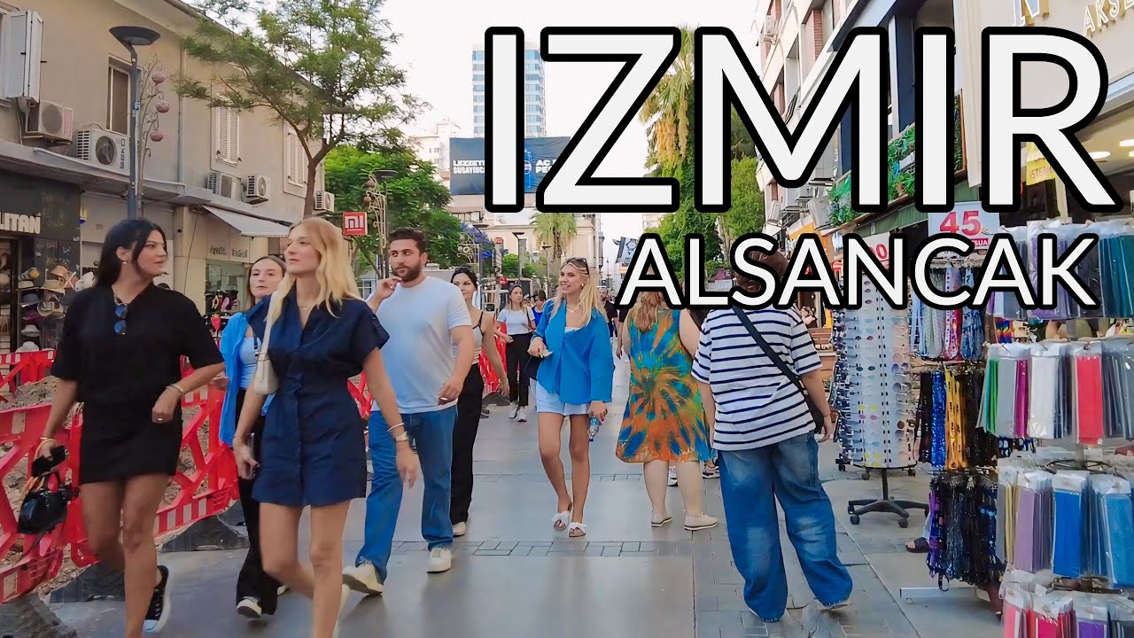 İzmir's Alsancak: 4K Walking Tour Through the Heart of the City 🇹🇷