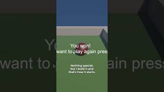 I Made My First Game with Unity