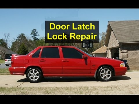 Door latch lock motor repair, Volvo S70, V70, XC70, C70 etc.