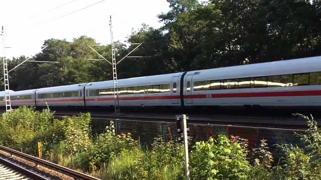 ICE von Hamburg nach Berlin - YouTube