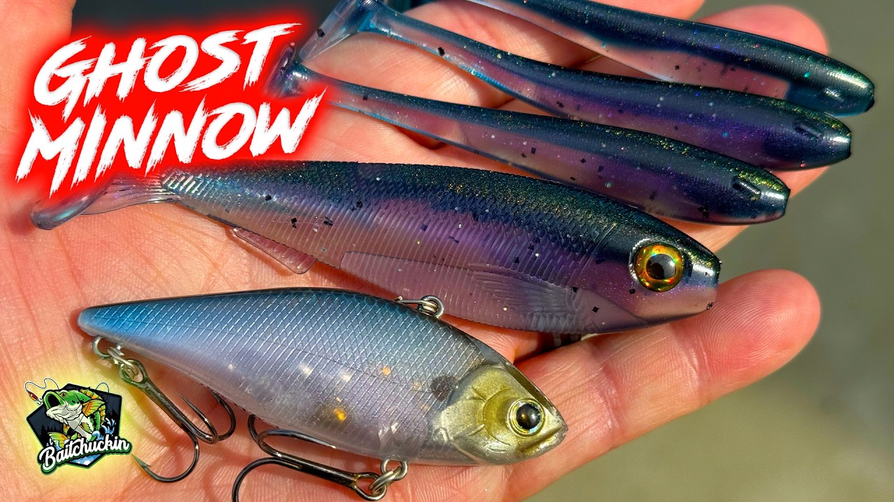 Lucky Craft Ghost Minnow Color Match For Soft Plastic Baits