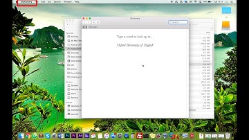 How to add Dictionary - Oxford thesaurus of English on macbook - Mac OS X