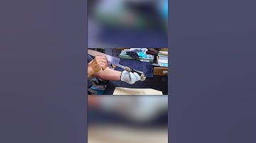 Handle Replacement on Japanese Knife  #chefknife #kitchen #cookingknife #kitchenknife #japaneseknife