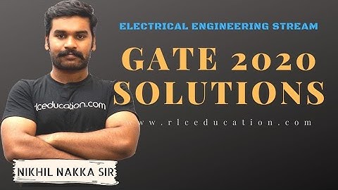 GATE EE 2020 Solutions | Synchronous Machines OC and SC Test based Question | Nikhil Nakka