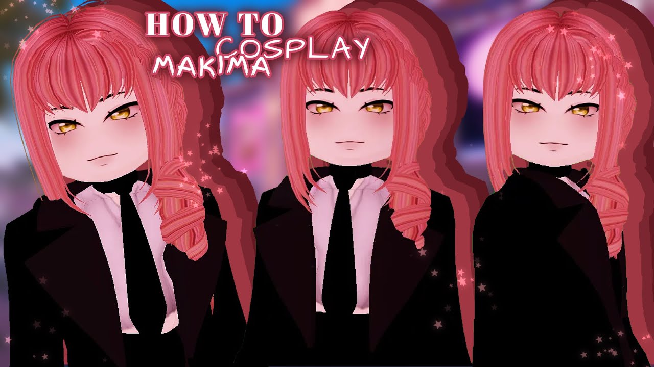 How to make Makima in ROBLOX [OUTDATED][Read DESC. 